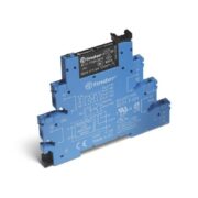 Interfaccia Modulare A Relè 1 Scambio 6 A 24 V Ac/Dc Barra Din 35 Mm - FINDER 385100240060