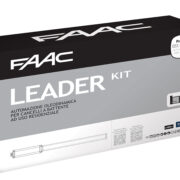 Leader Kit 230V Automazione Oleodinamica Cancelli Battente Anta Max 1,8 Metri - FAAC 105633445