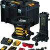 Laser Rotante Con Raggio Rosso 18V / 2Ah XR Battery Pack Modalità scansione +/- 15/45/90 Gradi - DEWALT DCE080D1RS-QW