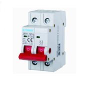 Interruttore Sezionatore Circuito Elettrico, 2P, 230Vac, 25A Montaggio Guida DIN - ETTROIT JX422500