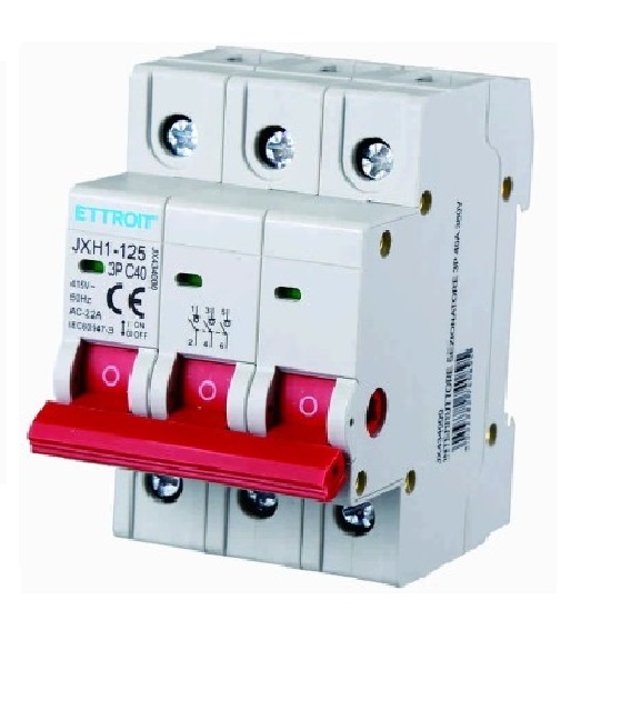 Interruttore Sezionatore Circuito Elettrico, 3P, 380Vac, 63A - ETTROIT JX436300