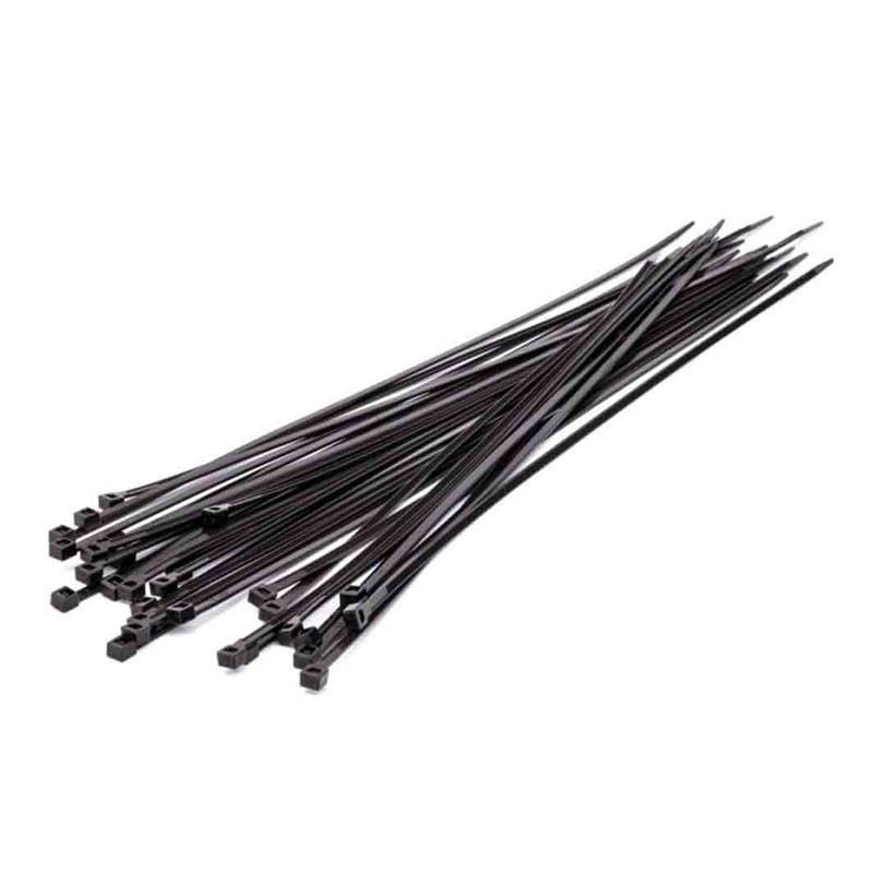 Fascette Di Cablaggio 450X7,5 Mm 100 Pz Nero Resistenza Trazione 530N Materiale Nylon - ETELEC FN45075