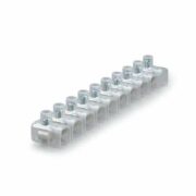 Confezione 100 Morsetti 10 Stecche da 10 Pezzi, Trasparente per cavi elettrici fino a 10 mm (10 PEZZI) - MC ELETTRICI 10PZ-23021