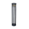 Lampada Da Giardino 3 Facce 2W 4000K H.80, Modello Venere, Antracite - MC ELETTRICI IO67132
