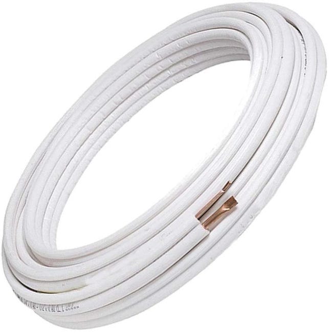 Tubi Rame Condizionatore Condizionamento Coppia 1/4" + 3/8" Adatto A Gas R32 R410A R407C (2 PEZZI) - MC ELETTRICI 2MT-TUB1/4-3/8