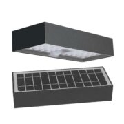 Lampada Applique Solare Da Esterno 800 Lm Ip65 Antracite - MC ELETTRICI IO67107