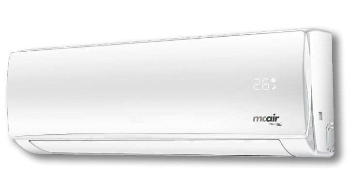 McAir Condizionatore Dual Split Wifi, 12000 + 12000 BTU, 14 Kw, 25 Db, 550 M3/H, R32, Compatibile Con Alexa E Google Assistant - MC ELETTRICI MADUALUE+12000+12000
