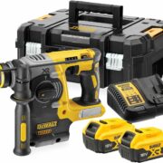 Tassellatore DeWalt SDSPlus 18V Brushless 2 batterie 5Ah + TSTAK - DEWALT DCH273P2T-QW