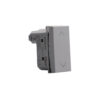 Pulsante doppio interbloccato MatixGO 1modulo 10A, grigio - BTICINO JG4037N