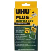 UHU Adesivo Epossidico Bicomponente Universale, Blister 2 x 75 ml, Extra Forte - UHU BOSTIK D5345