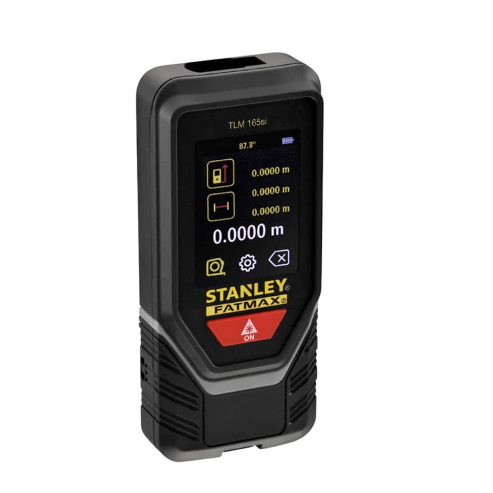 Stanley Misuratore laser FATMAX Bluetooth fino a 60m con touchscreen IP54 - DEWALT STHT1-77142