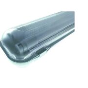 Plafoniera 2 Tubi Led Cristal 6000K 1670Lmn Equiv.2X18W - ALVERLAMP LPE2X09C60