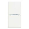 Pulsante Assiale Axolute 1P NO 10A 250V Bianco, profondità ridotta - BTICINO HD4005N