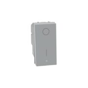 Interruttore 2poli MatixGO 16A 1 modulo, grigio - BTICINO JG4002