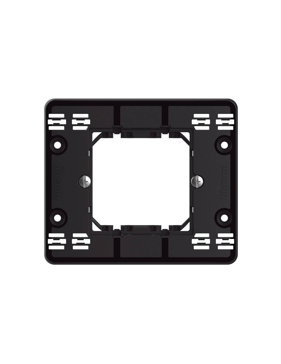 Supporto a graffette per 2 moduli MatixGO, fissaggio semplice e sicuro - BTICINO J4702G