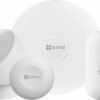 Ezviz Kit Sensori Wireless 4 pezzi, Hub Sicurezza domestica con allarme, Sensore movimento PIR, Sensore porta, Pulsante Smart, Connessione Zigbee - HIKVISION 304800274