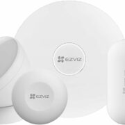 Ezviz Kit Sensori Wireless 4 pezzi, Hub Sicurezza domestica con allarme, Sensore movimento PIR, Sensore porta, Pulsante Smart, Connessione Zigbee - HIKVISION 304800274