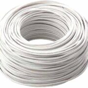 Cavo Elettrico FS17, Unipolare Isolante, Impianti Elettrici, Case, Imprese Edili, 450/750 V, 1 x 1,5 mm, Bianco (100 METRI) - ICEL C0007407102