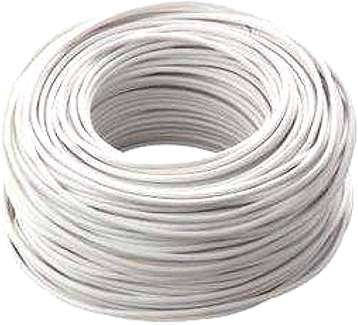 Cavo Elettrico FS17, Unipolare Isolante, Impianti Elettrici, Case, Imprese Edili, 450/750 V, 1 x 1,5 mm, Bianco (100 METRI) - ICEL C0007407102