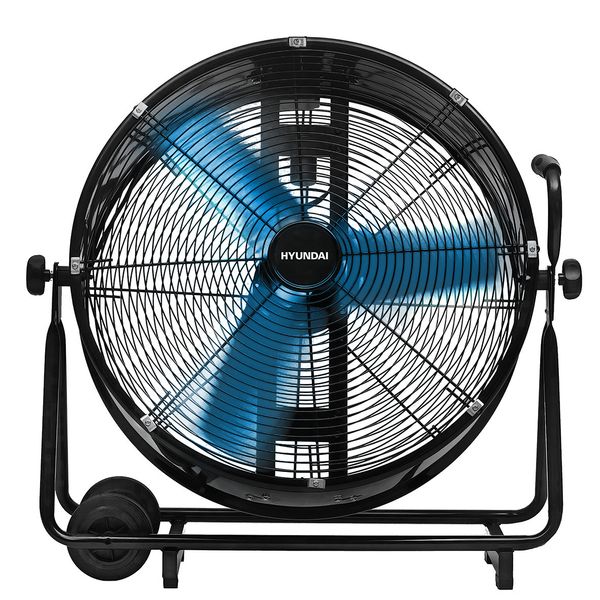 Hyundai Ventilatore Industriale, 280W, 3 Pale, A pavimento, Ø 75cm - MC ELETTRICI 75625