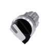 Selettore, Illuminabile, 22 Mm, Rotondo, In Metallo, Lucido, Bianco, Selettore, Corto, 2 Posizioni Di Commutazione Oi - SIEMENS 3SU10522BF600AA0