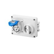 Presa Interbloccata 2P+T IP44 16A Senza Fondo - GEWISS GW66104