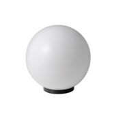 Lampione Sfera Acrilico E27 8W, Diametro 20 cm, Bianca - MARECO 1080101B