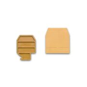 Piastrina Terminale per morsetto CB4/6PT Beige - CABUR CB241