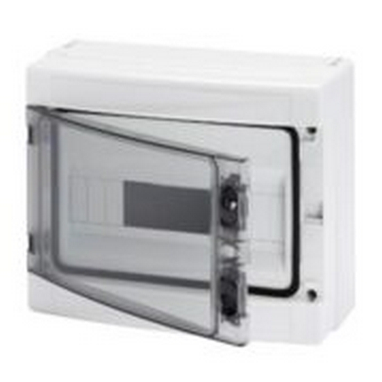 Centralino stagno con pareti lisce predisposto per alloggiamento morsettiere IP65 12 Moduli - GEWISS GW40103