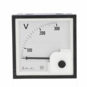 Bticino Voltometro Analogico, 72x72mm, Tensione 500V - IME AN25DDC500