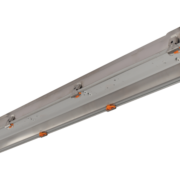 Serie Rino Ex Plafoniera Inox Vetro Per Tubi T8 2X36W Alimentatore Elettronico Atex 2D3G - PALAZZOLI 822232EX
