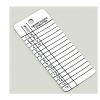 Cartellino Identificazione Cavi (100 PEZZI) - CABUR IDEN01