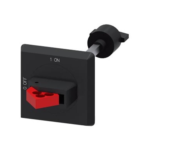 Comando Rotativo Bloccoporta IP64 interruttori automatici grandezza costrittiva S00-S3 - SIEMENS 3RV19260B