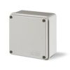 Scatola di derivazione 100x100x50mm IP56 GW 650°C. Grigia - SCAME 686.204