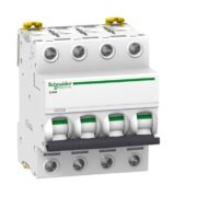 Interruttore Magnetotermico iC60N 4P C 40A 6000A - SCHNEIDER A9F79440