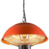 Stufa Infrarossi Da Soffitto, 1500W, Queensland, Interno/esterno, 10 Mq, IP24 - CFG ER005