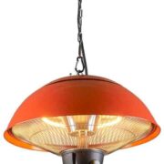 Stufa Infrarossi Da Soffitto, 1500W, Queensland, Interno/esterno, 10 Mq, IP24 - CFG ER005