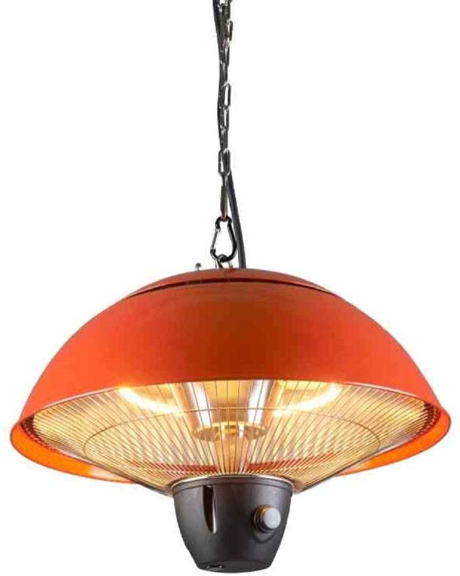 Stufa Infrarossi Da Soffitto, 1500W, Queensland, Interno/esterno, 10 Mq, IP24 - CFG ER005