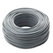 Cavo Elettrico FS17, Unipolare Isolante, Impianti Elettrici, Case, Imprese Edili, 450/750 V, 1 x 6 mm, Grigio (100 METRI) - ICEL C0007706102