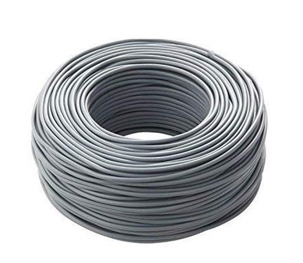 Cavo Elettrico FS17, Unipolare Isolante, Impianti Elettrici, Case, Imprese Edili, 450/750 V, 1 x 6 mm, Grigio (100 METRI) - ICEL C0007706102