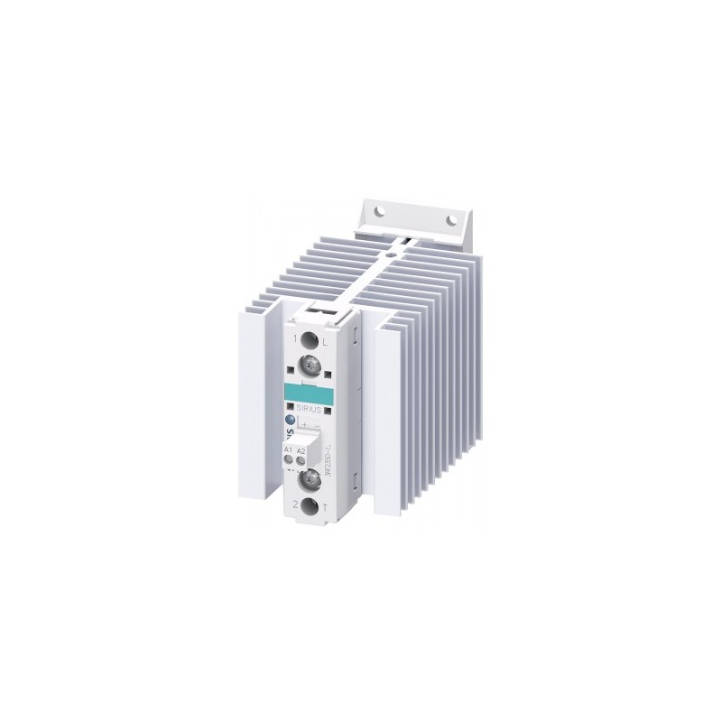 Contattore a Stato Solido Monofase 3RF2 AC 51 / 50 A / 40 °C 24-230 V / 24 V DC Morsetto a vite - SIEMENS 3RF23501AA02