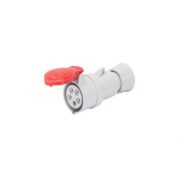Presa Mobile Diritta IP44/54 3P+T 16a 380-415V, Rosso, 6H - GEWISS GW62008H
