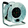 Avvolgicavo GOLIA Ø 320 mm, 50 Metri, 3G1,5 H05VV-F, 4 prese bipasso, 2P+T 16A - FANTON 14561