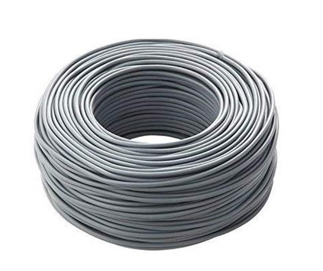 Cavo Elettrico FS17, Unipolare Isolante, Impianti Elettrici, Case, Imprese Edili, 450/750 V, 1 x 4 mm, Grigio (100 METRI) - ICEL C0007606102