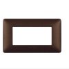 Placca Livinglight 2 Moduli, Acciaio scuro, Materiale metallo - BTICINO L4802LCA