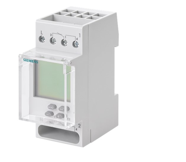 Orologio Interruttore Settimanale TOP Digitale 230V 16A a 2 canali 2TE - SIEMENS 7LF45120