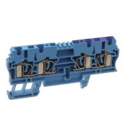 Morsetto passante, Molla autobloccante, 2.5 mm², 800 V, 24 A, Beige scuro - WEIDMULLER 1608610000