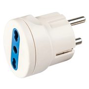 Adattatore Spina Francese/Tedesca 16A Presa Bivalente P17/11 - MC ELETTRICI 26718N