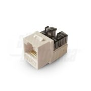 Presa Keystone 8P8C RJ45 non schermata Cat.6 UTP Connessione 110 IDC - ALPHA ELETTRONICA 96-116/1