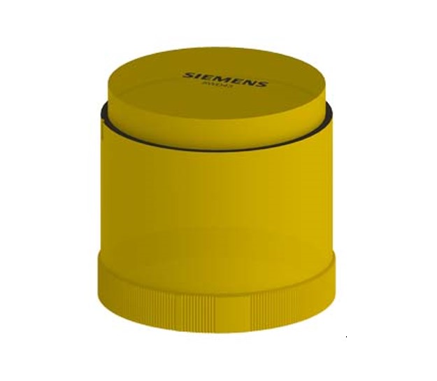 Colonne Di Segnalazione, Diametro 70Mm Elementi Singoli, Termoplast Ip54 Tappo A Vite Ba 15D, Senza Lampada A Luce Fissa, Rossa - SIEMENS 8WD43201BD